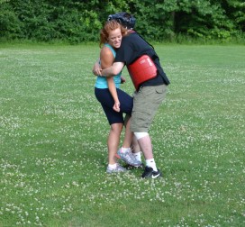 Knee strike from a bearhug part 3